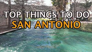 Steder at besøge i San Antonio, Texas